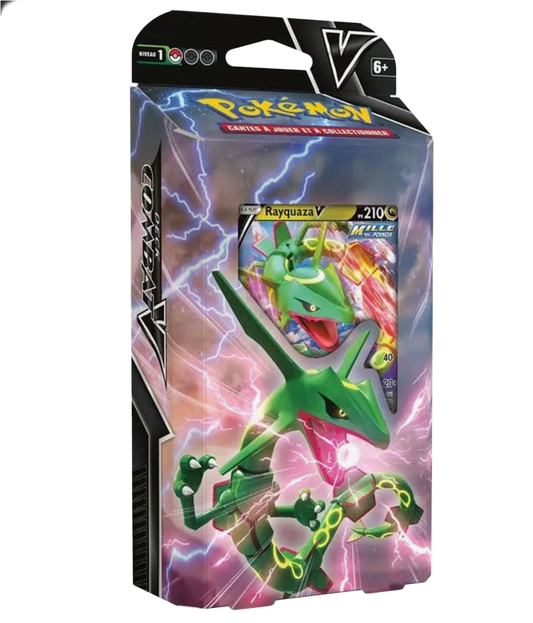 Deck combat V - Rayquaza V / Bruyverne V - Pokémon français