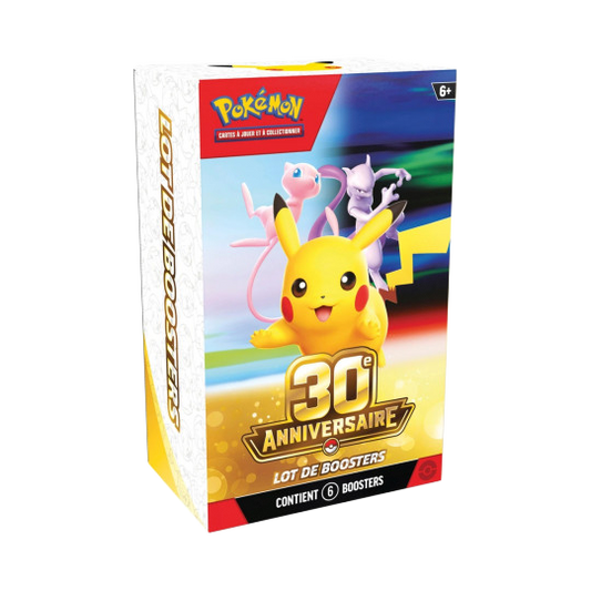 Mini pack Bundle/duopack - Célébration 30e anniversaire - Pokémon français officiel