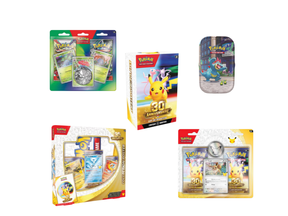 Pack bundle 30e anniversaire - Célébration - Pokémon français officiel