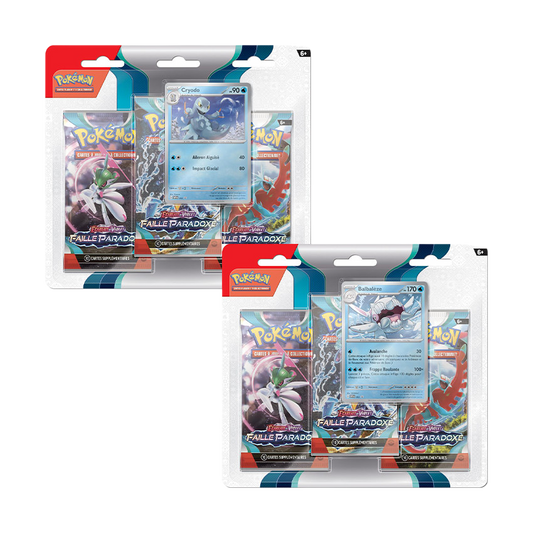 Tripack EV04 - Faille Paradoxe - Pokémon français