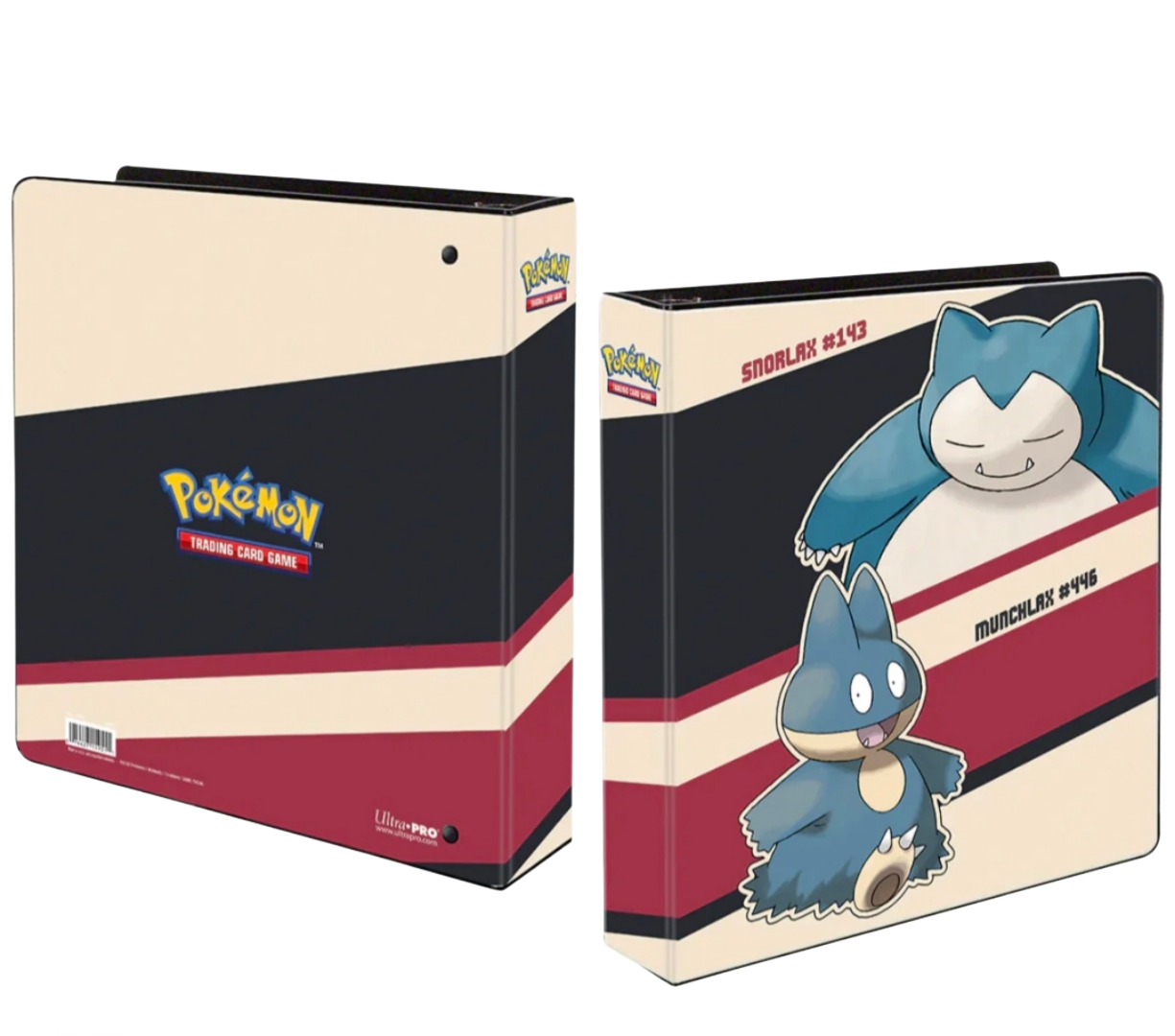 Classeur rigide RONFLEX et GOINFREX - Ultra pro - Pokémon officiel