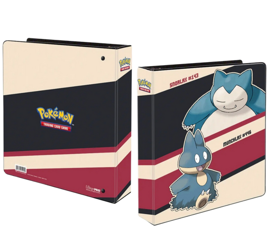 Classeur rigide RONFLEX et GOINFREX - Ultra pro - Pokémon officiel
