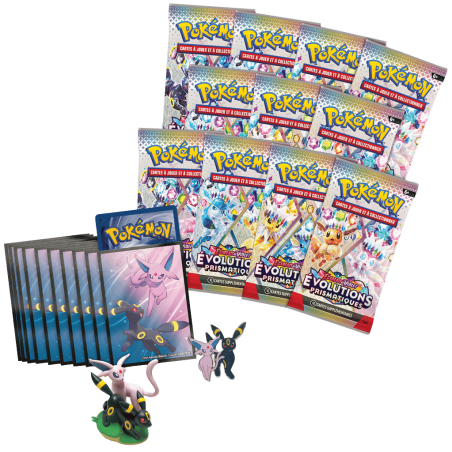 Coffret collection Premium figurine - EV8.5 Évolution Prismatique - Pokémon français
