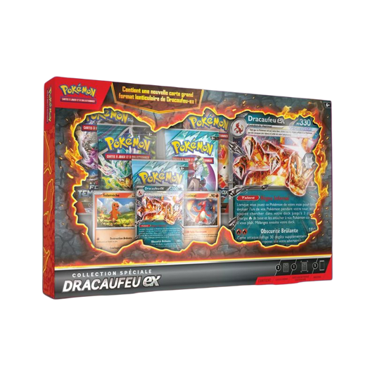 Coffret collection spéciale DRACAUFEU EX - Pokémon français