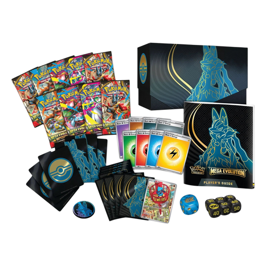 Coffret dresseur d'Elite - ETB ME01 Méga Évolution - Lucario - Pokémon français