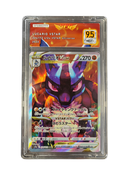 LUCARIO Vstar 226/172 - s12a - SFG 9.5 - Pokémon japonais