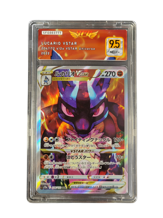 LUCARIO Vstar 226/172 - s12a - SFG 9.5 - Pokémon japonais