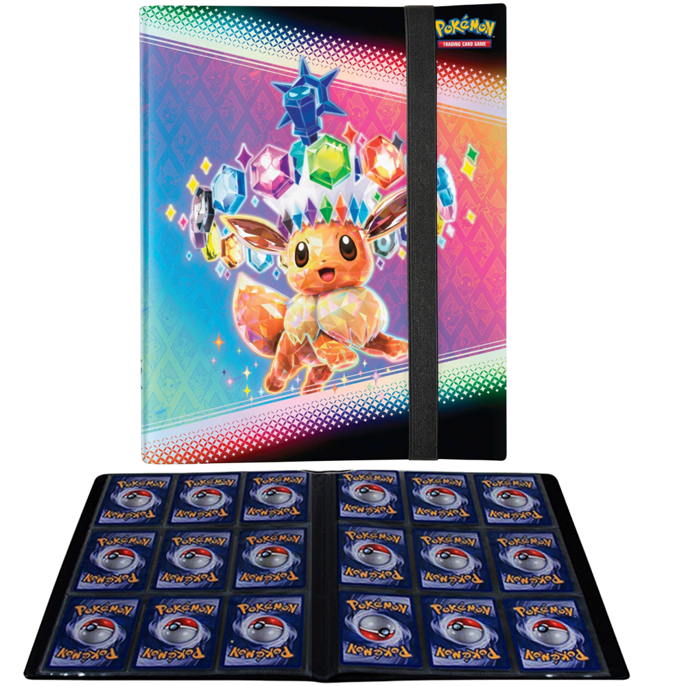 Binder/portfolio EV8.5 - Évolution prismatique - Pokémon officiel