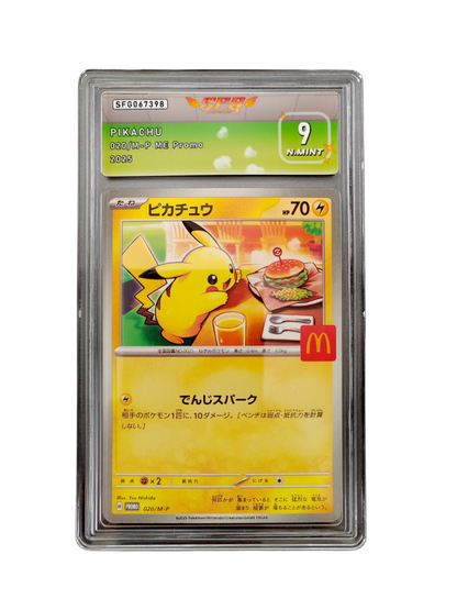 PIKACHU 020/m-p - Promo McDonald's - Exclu - Pokémon japonais