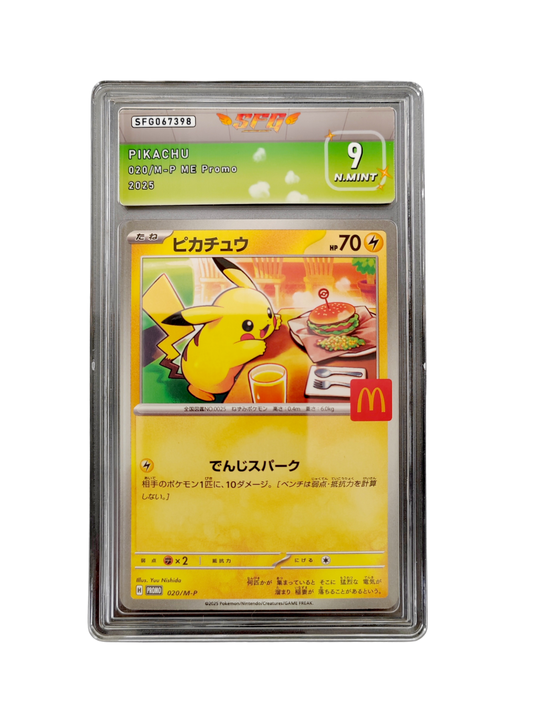 PIKACHU 020/m-p - Promo McDonald's - Exclu - Pokémon japonais