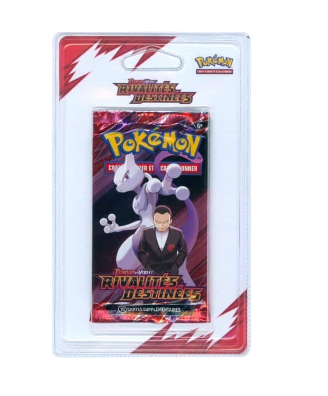 Blister plastique EV10 - Rivalités Destinées - Pokémon français