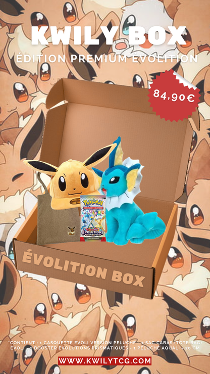 Lot/Bundle "Evolition box" premium Evoli & co - Pokémon français officiel