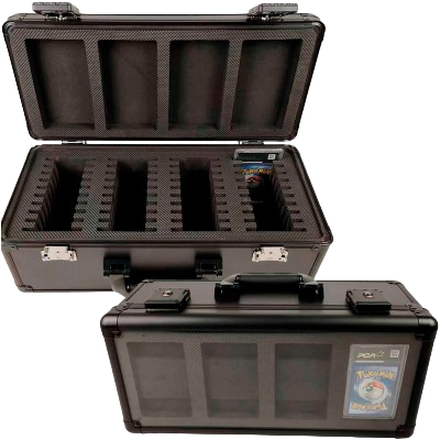 Coffre Valise pour Cartes Gradées PSA / Collect Aura - Phoenix Shield