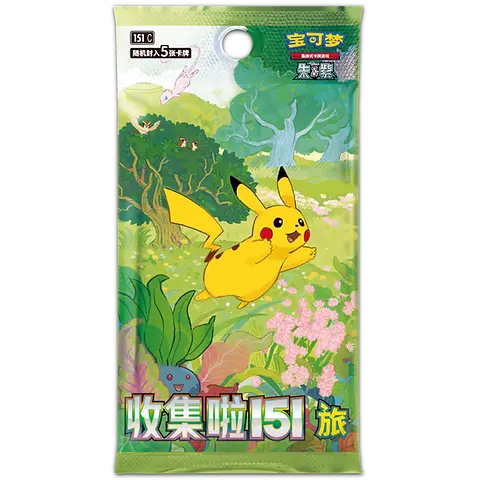 Booster 151C vol. 1 - Journey - Pokémon chinois officiel