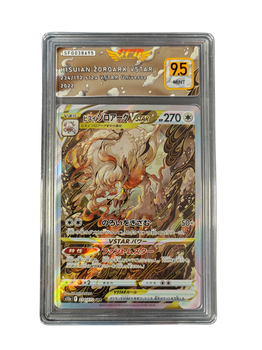 ZOROARK de Hisui (Hisuian Zoroark) Vstar 234/172 - s12a - SFG 9.5 - Pokémon japonais