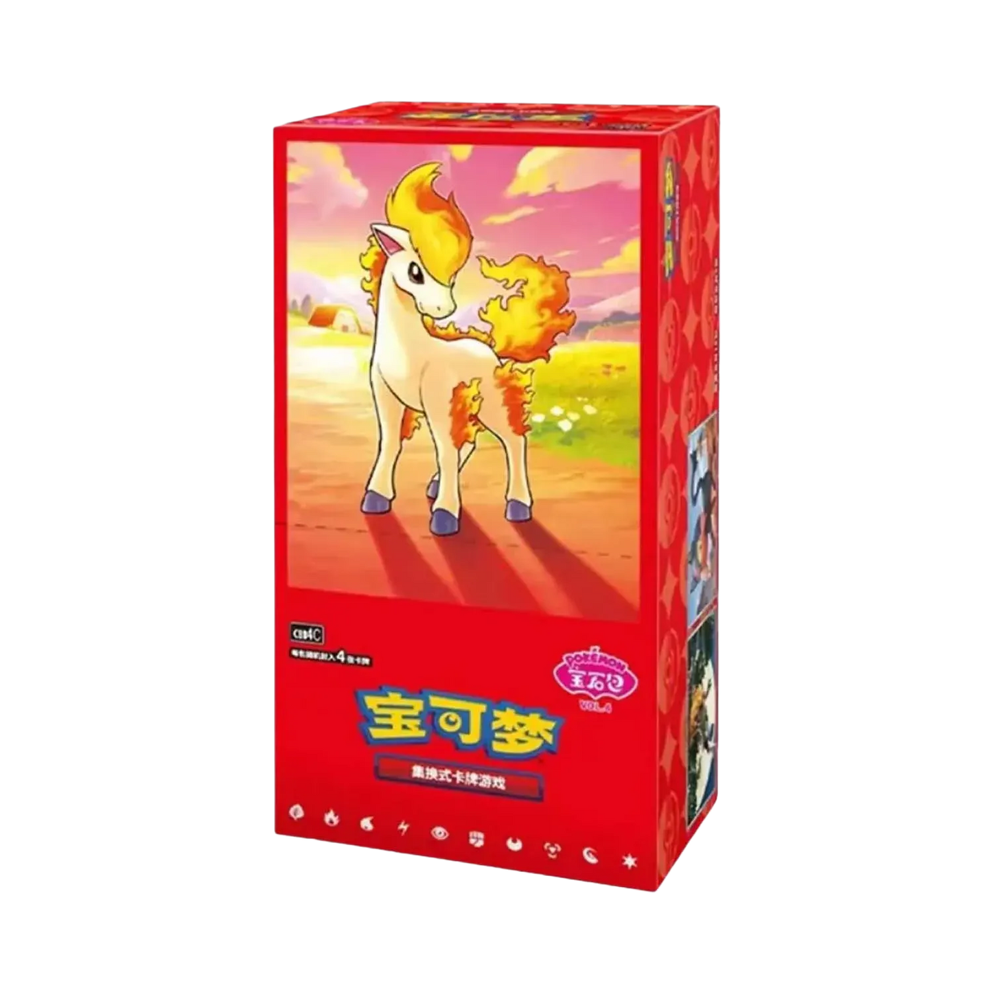 Display Gem pack vol. 4 - CBB4C - Pokémon chinois officiel