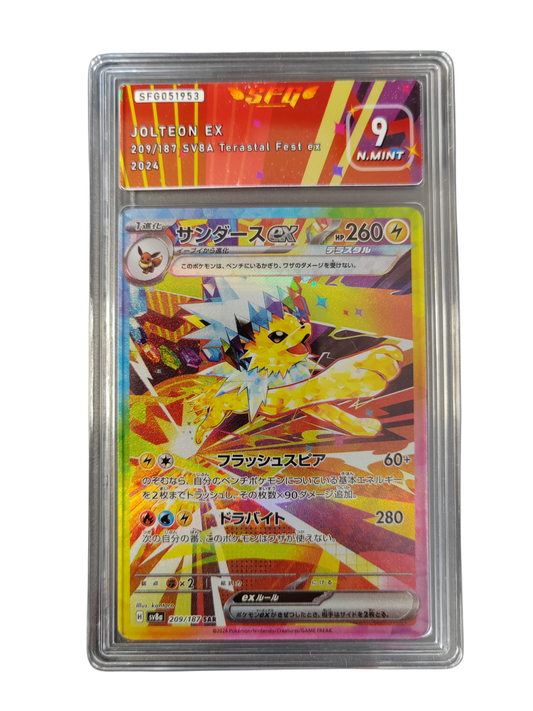 VOLTALI (Jolteon) ex 209/187 - SFG 9 - Sv8a Terastal Festival - Pokémon japonais