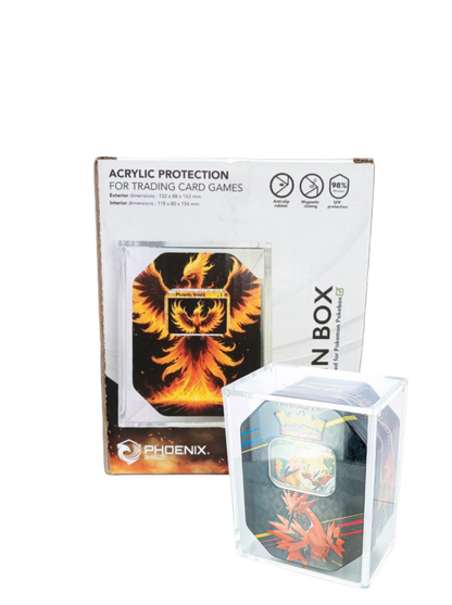 Protection acrylique pour POKEBOX - Phoenix Shield