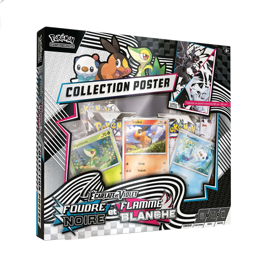 Coffret collection POSTER EV10.5 - Flamme Blanche & Foudre Noire - Pokémon français