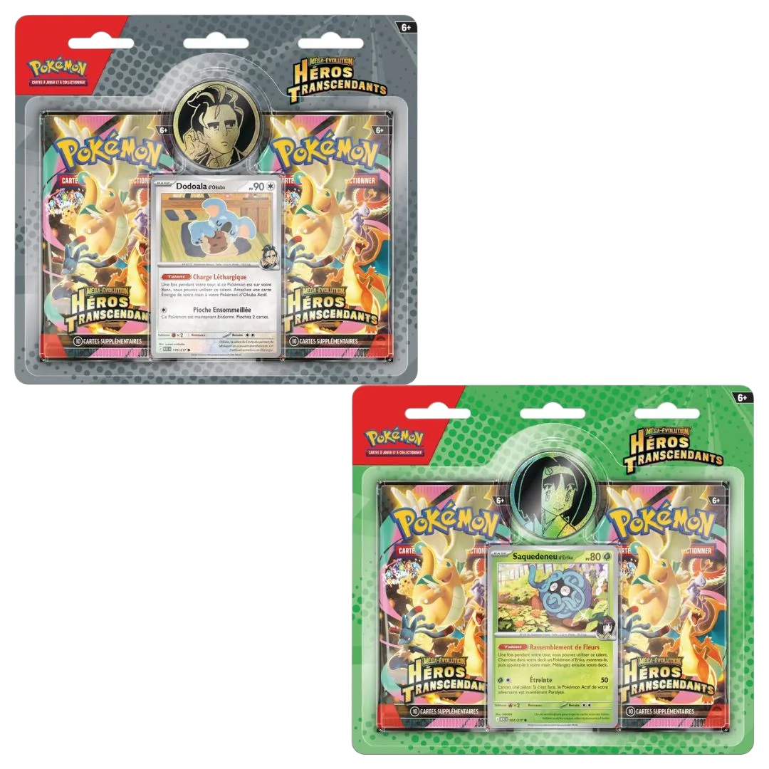 Duopack ME2.5 - Héros Transcendants - Pokémon français