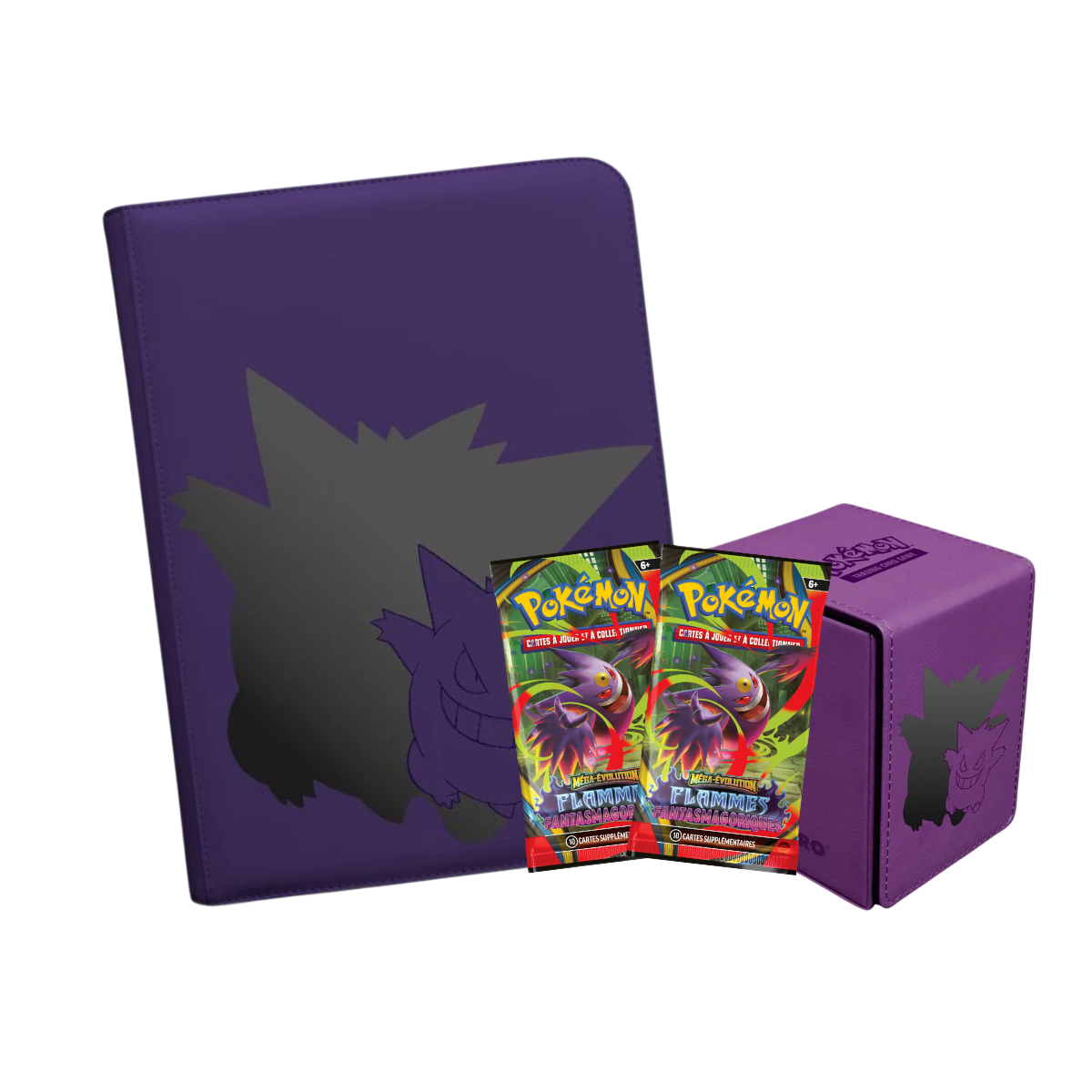 Lot/Bundle Ectoplasma (Gengar) - "Ecto box" - Pokémon français officiel