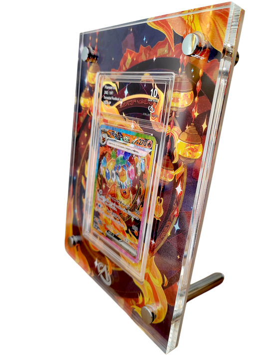 PYROLI (Flareon) ex 202/187 graded Collect Aura 10 + frame (sv8a Terastal Festival)