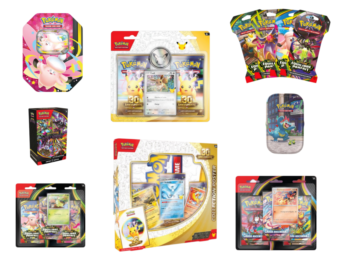 ! Précommande ! Lot 30 ans - Célébrations 30th - Pokémon français officiel
