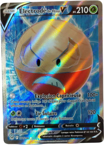 ELECTRODE V de Hisui 172/196 - EB11 Origine Perdue - Pokémon français