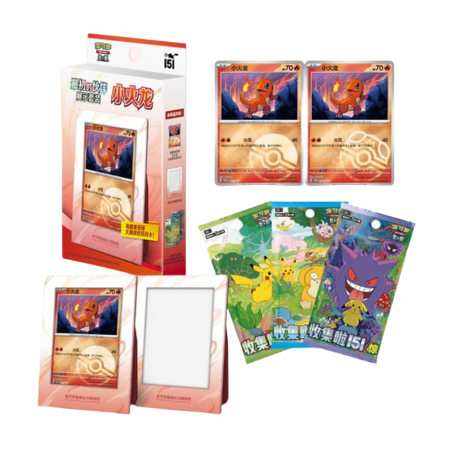 Blister 151 original partners - Pokémon chinois officiel