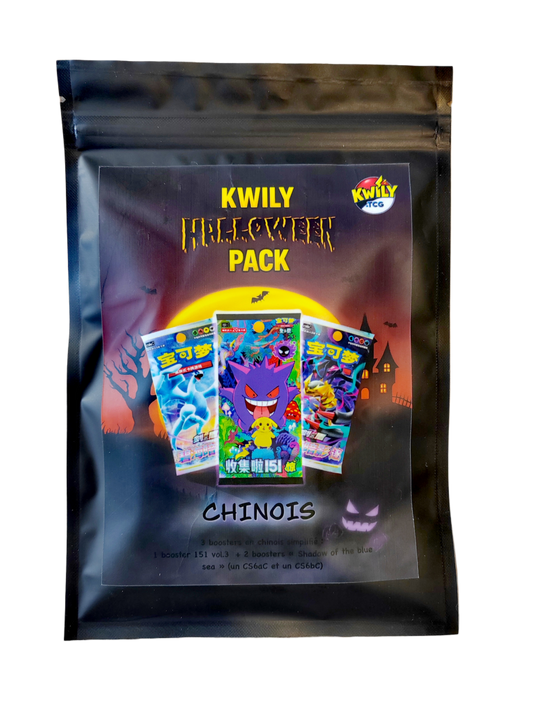 Kwily HALLOWEEN Pack - Pokémon chinois