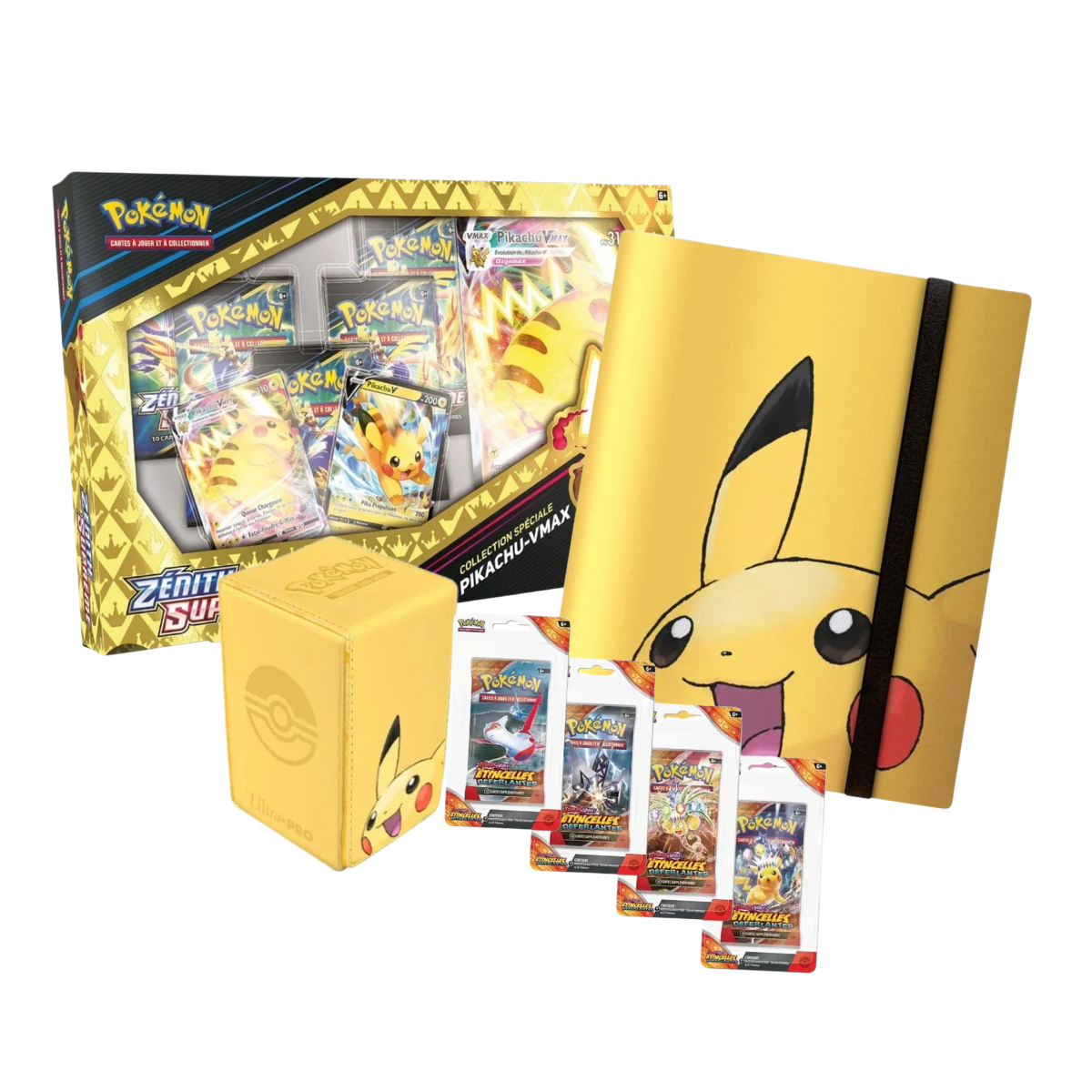 Lot/Bundle PIKACHU - "Pika box" Premium - Pokémon français officiel