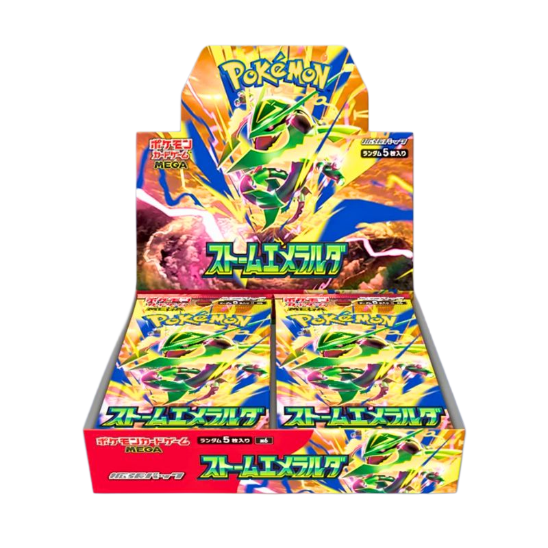 Display M6 - Storm Emeralda - Pokémon japonais officiel