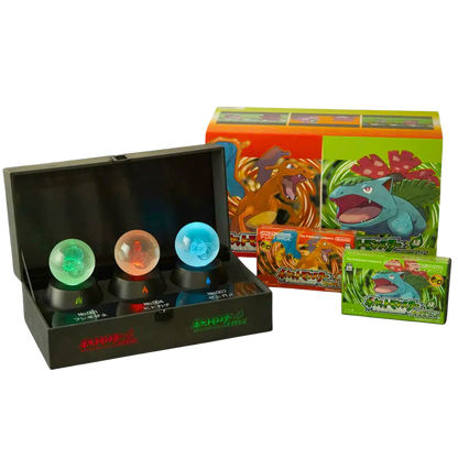 Coffret collector 30 ans - Rouge feu / Vert feuille - Pokémon japonais (exclusivité)