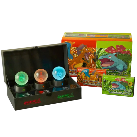Coffret collector 30 ans - Rouge feu / Vert feuille - Pokémon japonais (exclusivité)