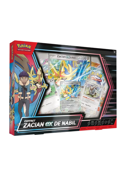 Coffret ZACIAN EX de Nabil - Pokémon français
