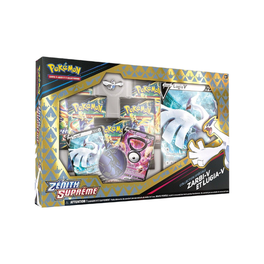Coffret Zénith Suprême - Zarbi V et Lugia V -Pokémon français officiel