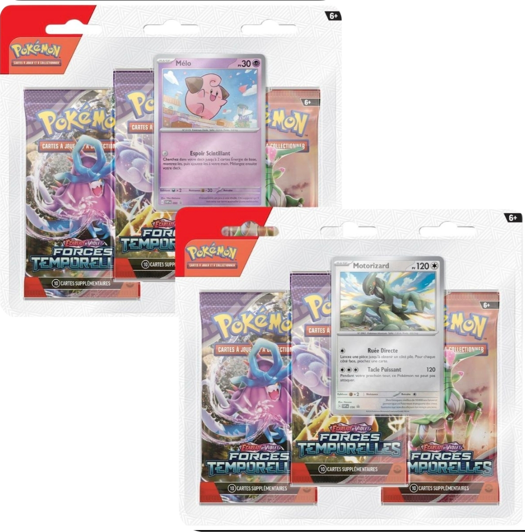 Tripack EV05 - Forces Temporelles - Pokémon français