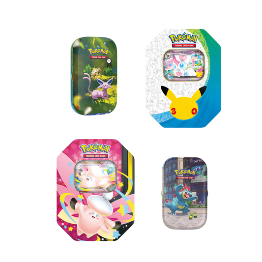 Pack pokebox/mini tin - Célébration 30e anniversaire - Pokémon français officiel