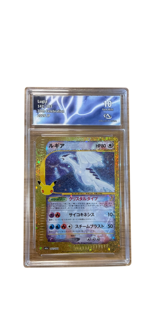 LUGIA 142/103 - m6a 30th Célébration - Collect Aura 10 - Pokémon japonais