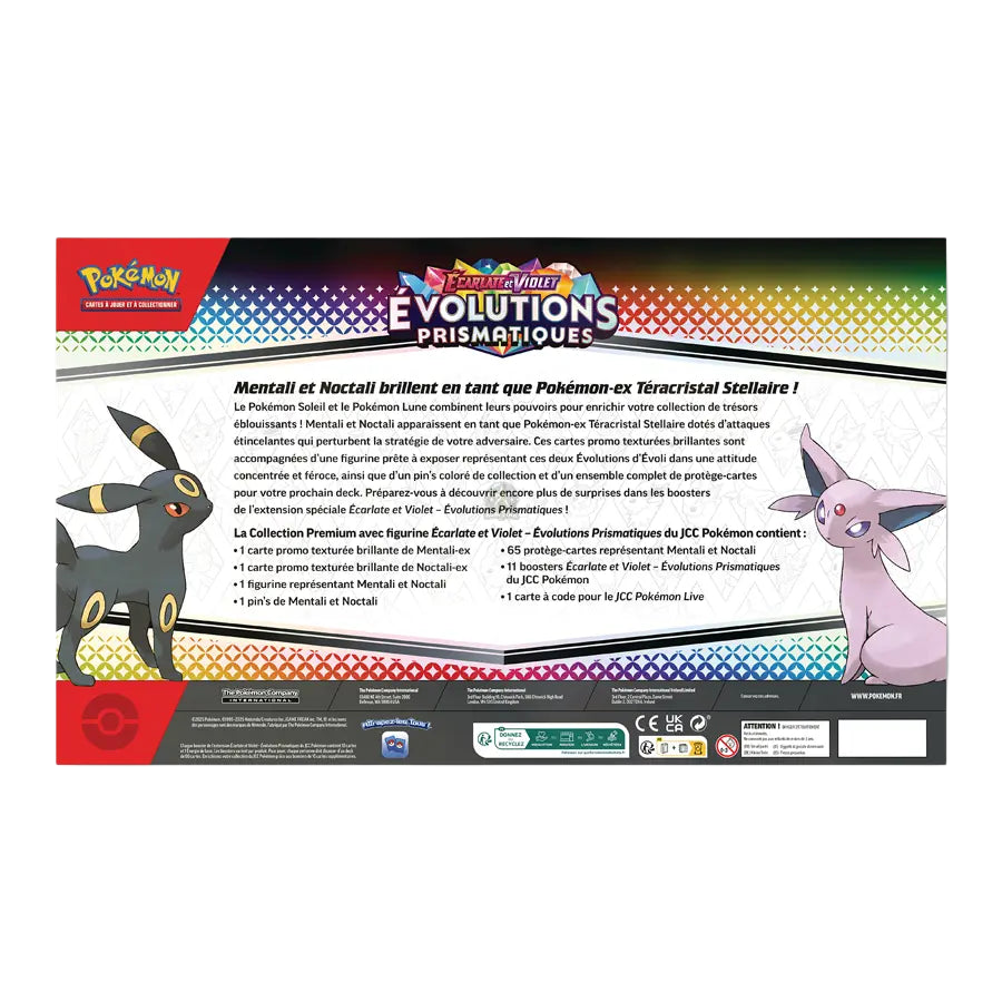 Coffret collection Premium figurine - EV8.5 Évolution Prismatique - Pokémon français