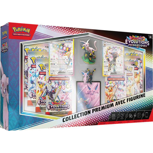 Coffret collection Premium figurine - EV8.5 Évolution Prismatique - Pokémon français