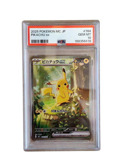 Pikachu forest mC 764 - Exclu deck - PSA 10 - Pokémon japonais
