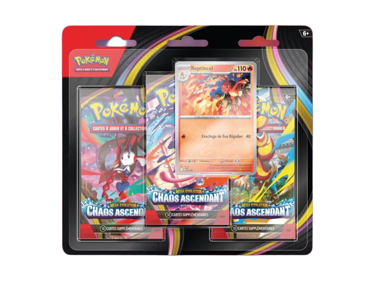 Tripack ME04 - Chaos Ascendant - Pokémon français officiel