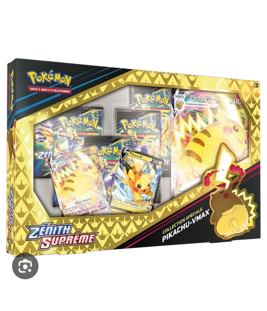 Coffret Collection Spéciale PIKACHU VMAX EB12.5 - Zénith Suprême - Pokémon français