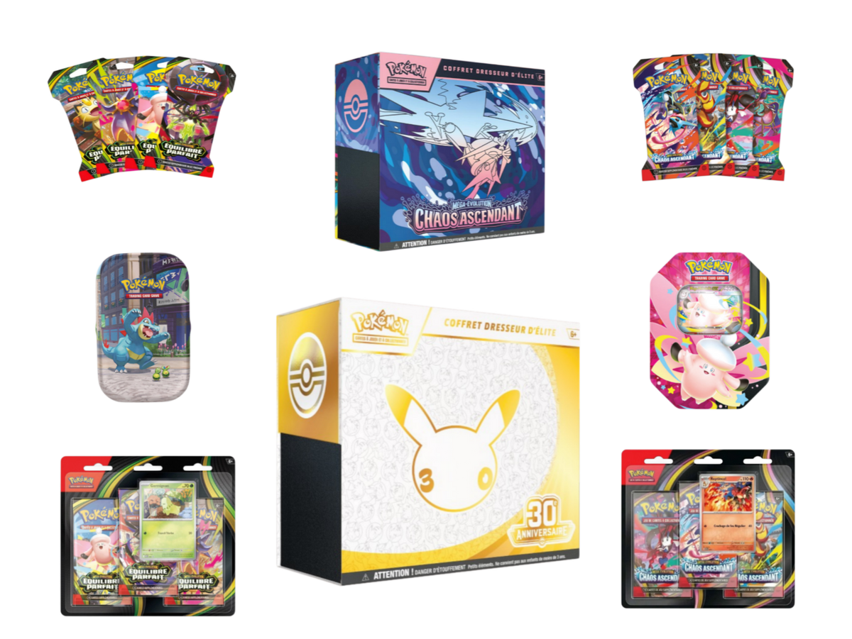 Lot ETB 30e anniversaire + pack Pokémon scellé - Pokémon français officiel