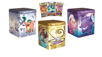 Tin Cube 2024 - Épée et Bouclier - Écarlate et Violet - Pokémon français officiel