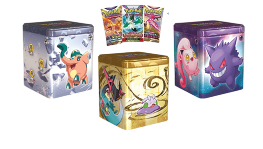Tin Cube 2024 - Épée et Bouclier - Écarlate et Violet - Pokémon français officiel