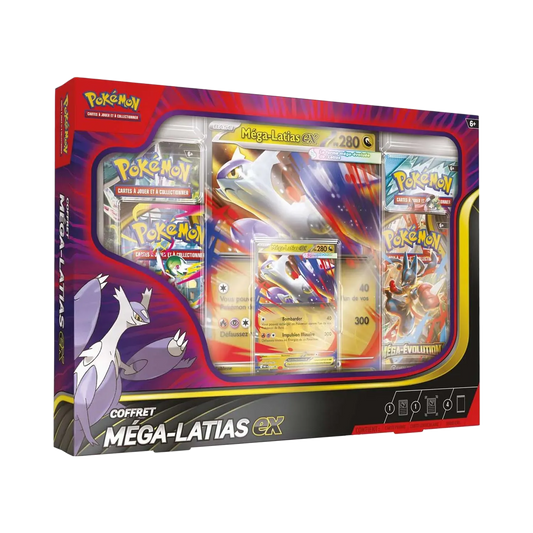 Coffret Méga Latias Ex - ME01 Méga Évolution - Pokémon français