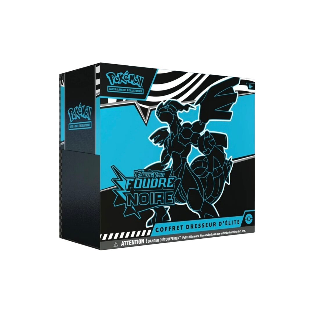 Coffret dresseur d'Elite - ETB EV10.5 - FOUDRE NOIRE - Pokémon français