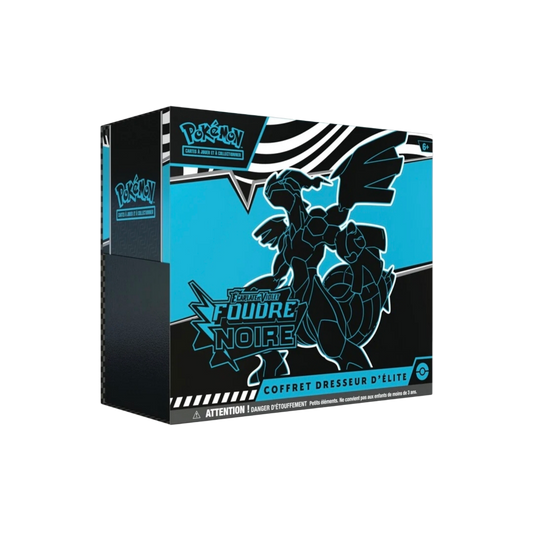 Coffret dresseur d'Elite - ETB EV10.5 - FOUDRE NOIRE - Pokémon français